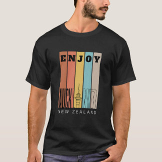 Ervaar de schoonheid van Nieuw-Zeeland met Enjoy N T-shirt