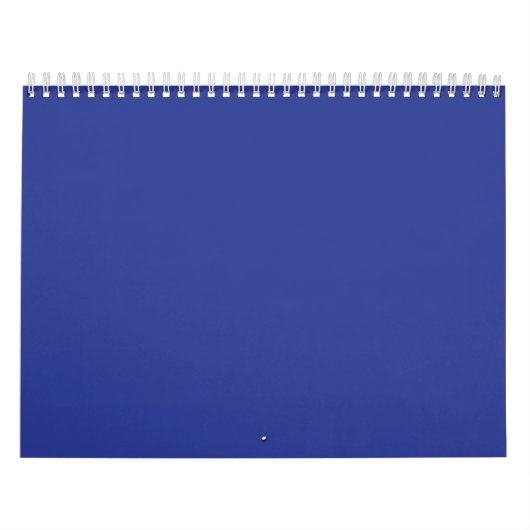 Ervaar de sensatie van vliegen in de blauwe lucht kalender (Hoes)
