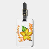 Ervaar Hawaii Bagagelabel (Voorkant verticaal)