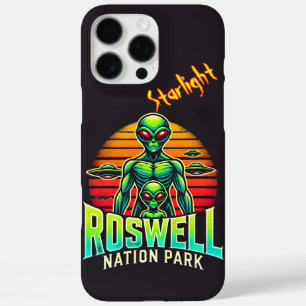 Ervaar het Cosmic Adventure Park van Roswell! iPhone 16 Pro Max Hoesje
