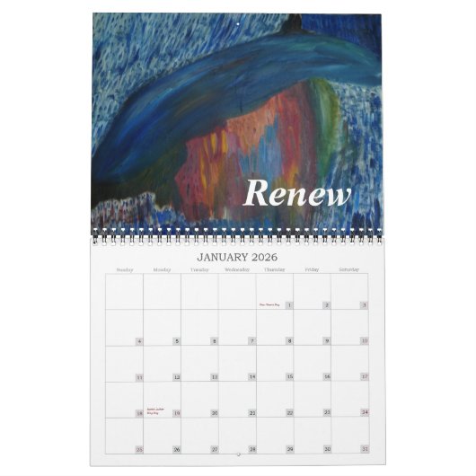 Ervaar het goddelijke koninkrijk in actie kalender (Jan 2026)