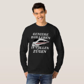 Ervaar het leven in de trein met volledige trein 1 t-shirt (Voorkant volledig)