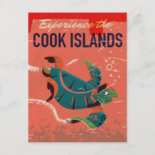 Ervaar het poster van het de oldtimers reizen van briefkaart