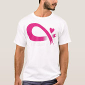 Ervaar het roze borstkankerbewustzijn Ri T-shirt (Voorkant)