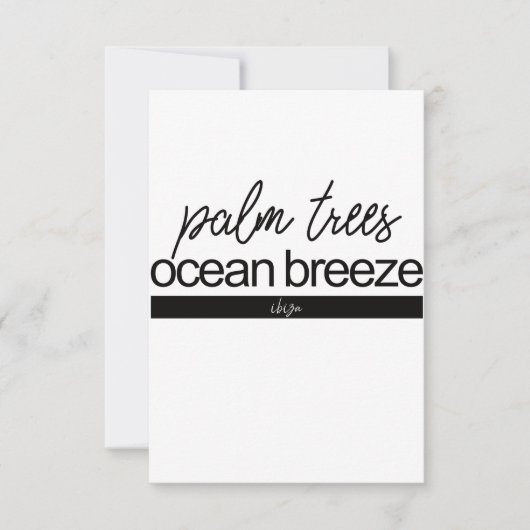 Ervaar Ibiza | INSPIREREND Kaart (Voorkant)