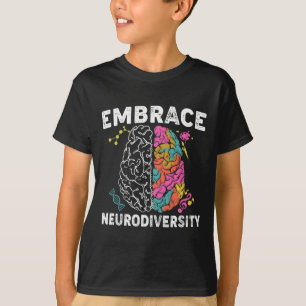 Ervaar neurodiversiteit ADHD-autisme T-shirt