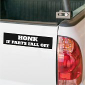 Ervaar of Parts Herfst van Bumpersticker (Op Truck)
