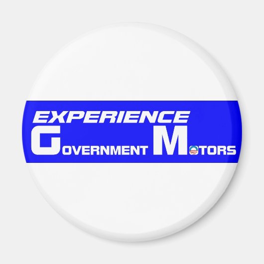 Ervaar Overheidsmotoren Magneet (Voorkant)