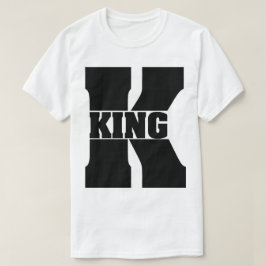 Ervaar royalty's in elke steek - King White T-shirt