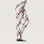 Ervaar tandheelkundige debietkaarten leggings (Rechts)