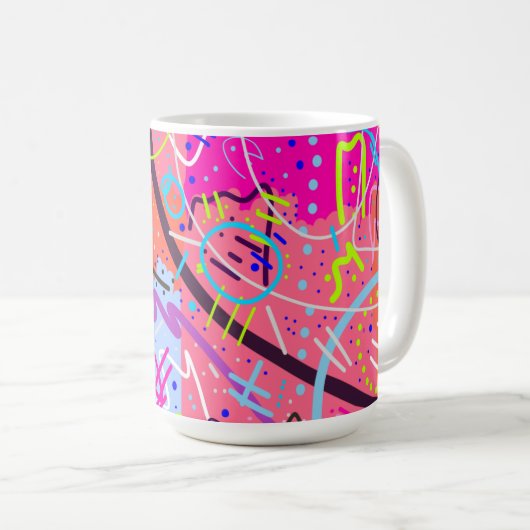 Ervaar vreugde koffiemok (Voorkant rechts)