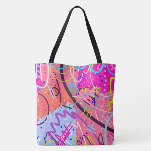 Ervaar vreugde tote bag (Achterkant)