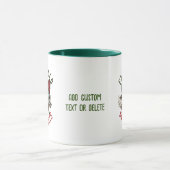 Ervaren Ball Handler, Skeleton Christmas Green Mok (Midden)