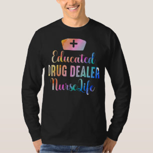Ervaren drugsdealer Verpleegkundige Life Emt Ems V T-shirt