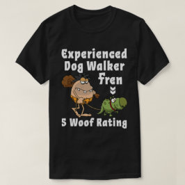 Ervaren hond Walker Dude T-shirt