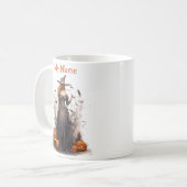 Ervaren in magie: Halloween Witch Cup Koffiemok (Voorkant links)