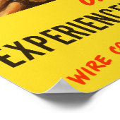 Ervaren zeelieden nodig! — Merchant Marine Poster (Hoek)