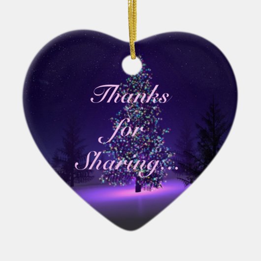 Ervaring, kracht, en de versiering van de Hoop Keramisch Ornament (Voorkant)