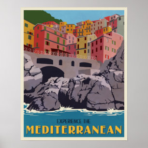 Ervaring met de Middellandse Zee Poster
