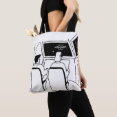 Ervaring met ruimtetoerisme, passagiers tote bag (Dichtbij)