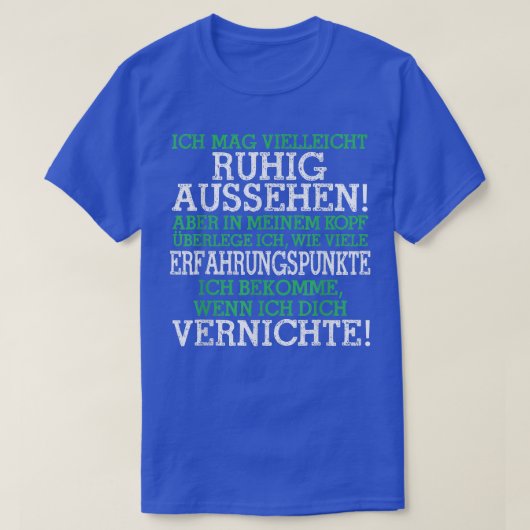 Ervaring points Video Games Funny Gaming Gift Gam T-shirt (Design voorkant)