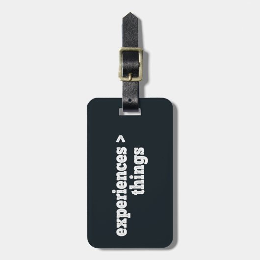 Ervaringen > Dingen Bagagelabel (Voorkant verticaal)