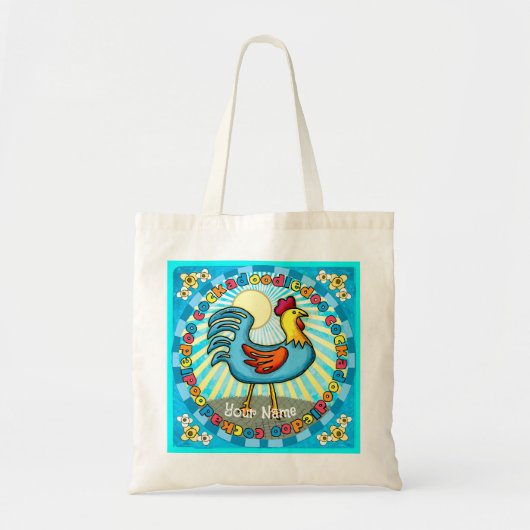 Erve haan tote bag (Voorkant)