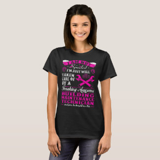 Ervoor zorgen dat de onderhoudstechnicus van de ge t-shirt