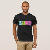 Erwin periodiek lijstnaam shirt (Voorkant volledig)