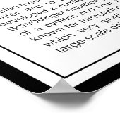 Erwin Schrodinger Poster (Hoek)