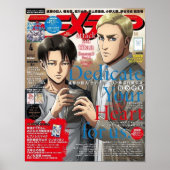 Erwin Smith Levi Ackerman Attack On Titan Poster (Voorkant)
