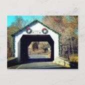 Erwinna Covered Bridge Briefkaart (Voorkant)