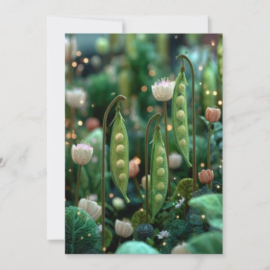 Erwt in de peul | Knus Erwtjes Kaart (Voorkant)