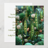 Erwt in de peul | Knus Erwtjes Kaart (Voorkant / Achterkant)