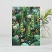 Erwt in de peul | Knusjes Erwtjes Kaart (Staand voorkant)