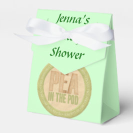 Erwt in een Pod Baby shower Favor Box Bedankdoosjes