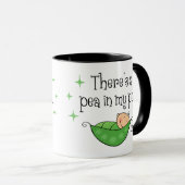 Erwt in mijn pod-Mok Mok (Voorkant rechts)