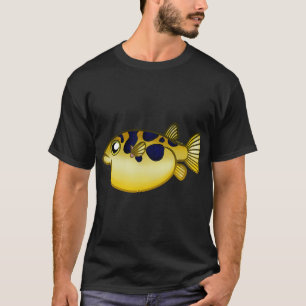 Erwt Kogelvis (Opgeblazen) T-shirt