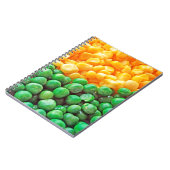 Erwten en suikermaïs notitieboek (Linkerzijde)