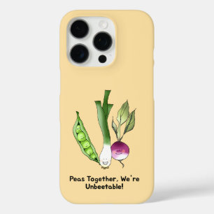 Erwten en Veggie Beste Vrienden Pun iPhone 16 Pro Hoesje