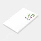 Erwten en Veggie Beste Vrienden Pun Post-it® Notes (Schuin)