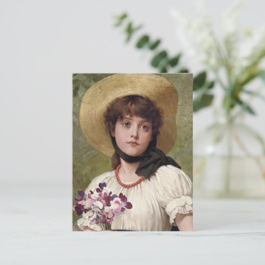 erwten | George Dunlop Leslie Briefkaart (Staand voorkant)