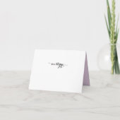 Erwten in een Baby shower van twee kinderen van tw Bedankkaart (Achterkant)