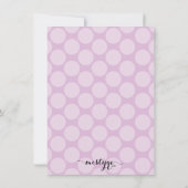 Erwten in een Baby shower van twee peuters bedankt (Achterkant)