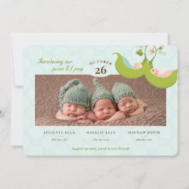 Erwten in een kindertehuis kaart