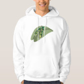 erwten in een peul hoodie (Voorkant)