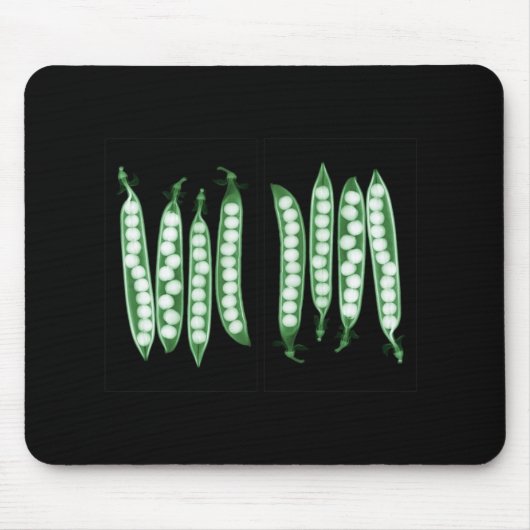 Erwten in een peul muismat (Voorkant)