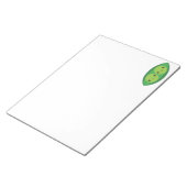 Erwten in een peul notitieblok (Schuin)