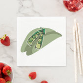 erwten in een peul servet (Insitu)