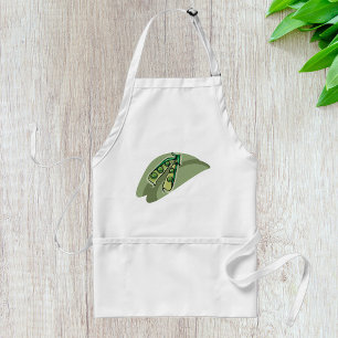 erwten in een peul standaard schort